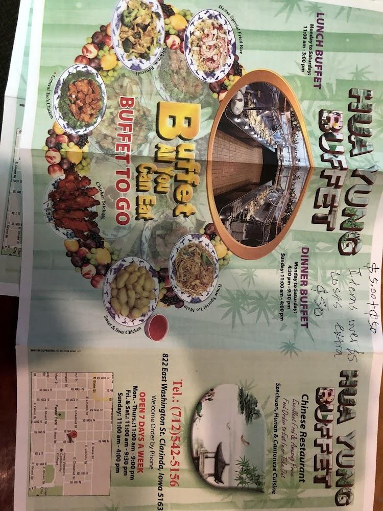 Hua Yung Chinese Restaurant Menu image 4